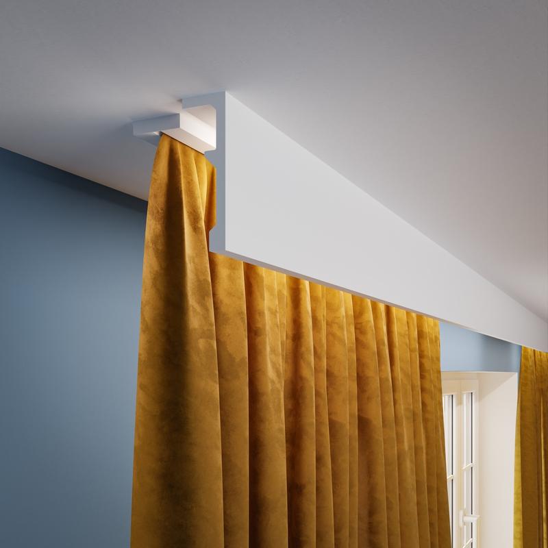 Dopasowanie listwy karniszowej do wystroju