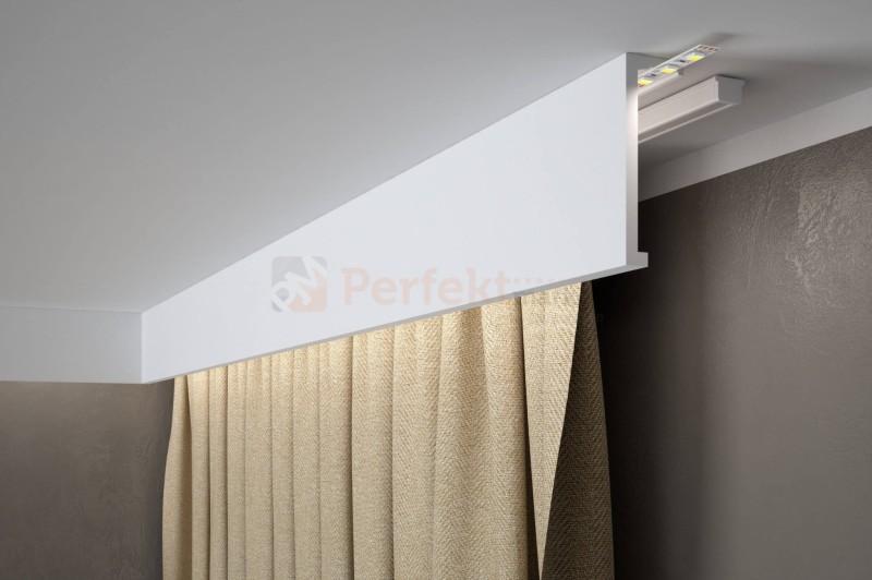 Wybór materiałów do listwy karniszowej