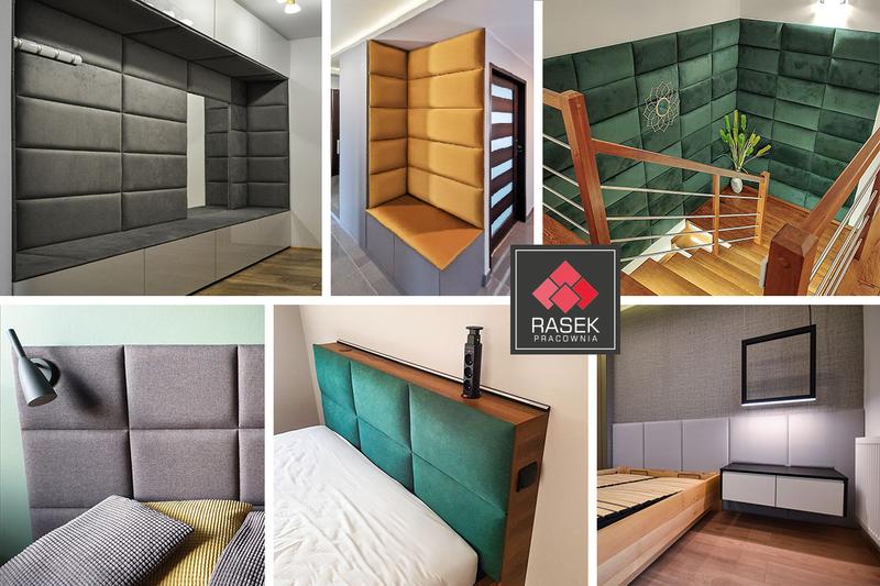 Panele ścienne tapicerowane