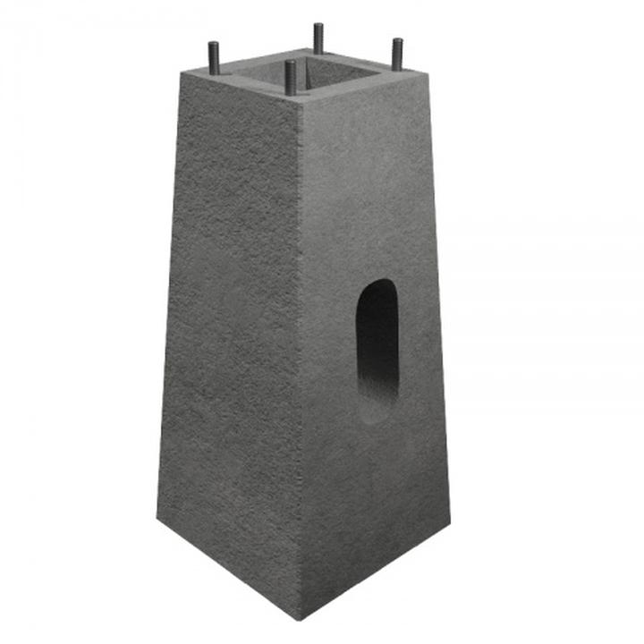Betonowe fundamenty pod ogrodzenie