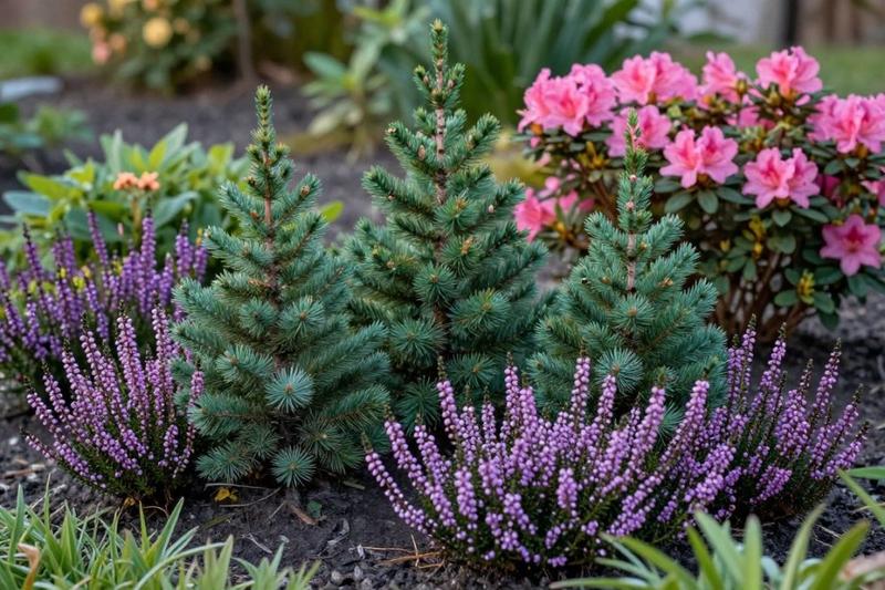 Kompozycje ogrodowe z lawendą