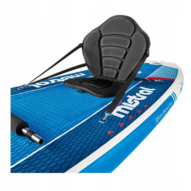 Wybór i materiały siedziska SUP